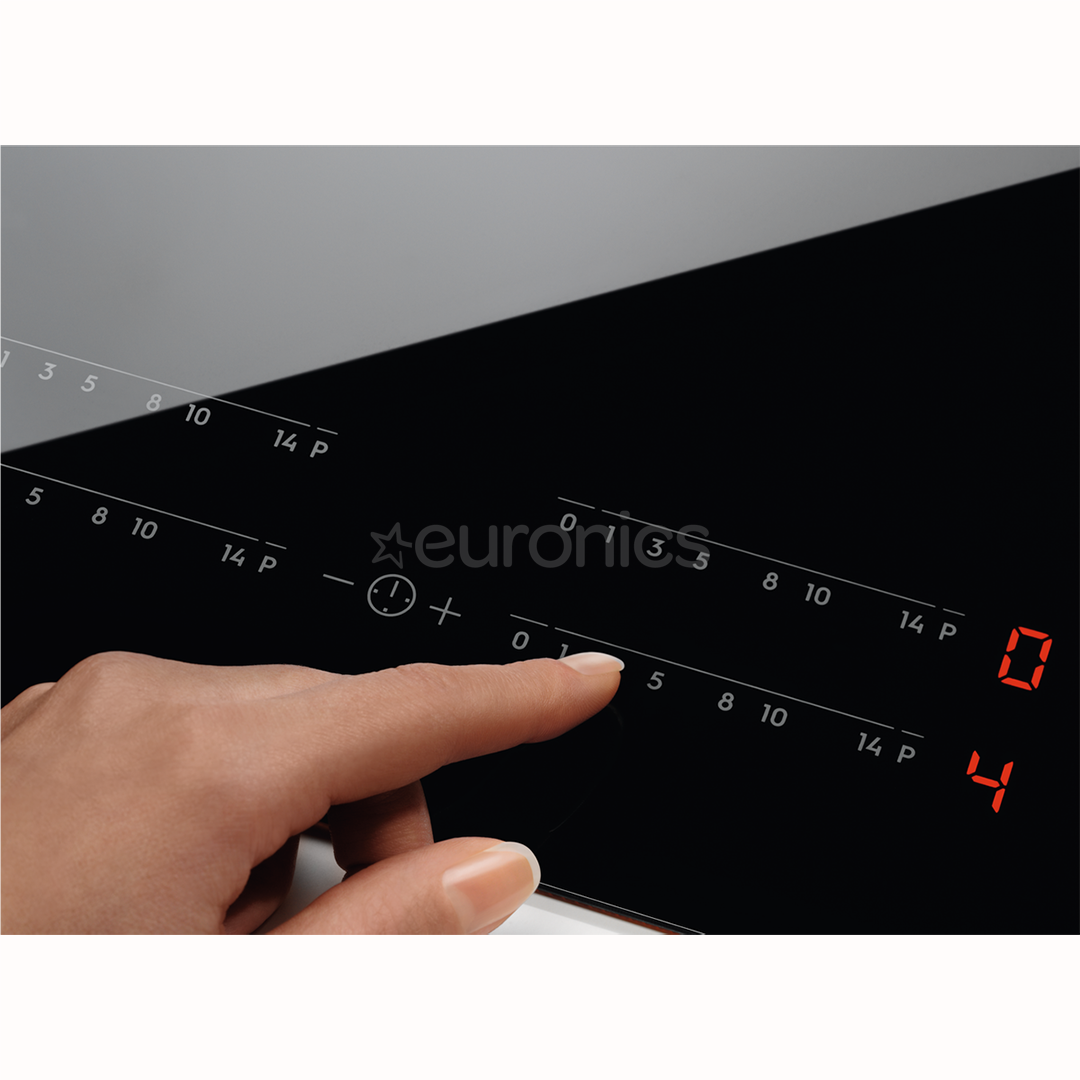 Electrolux 600 Series Bridge Hob2Hood, ширина 59 см, черный - Интегрируемая индукционная варочная панель