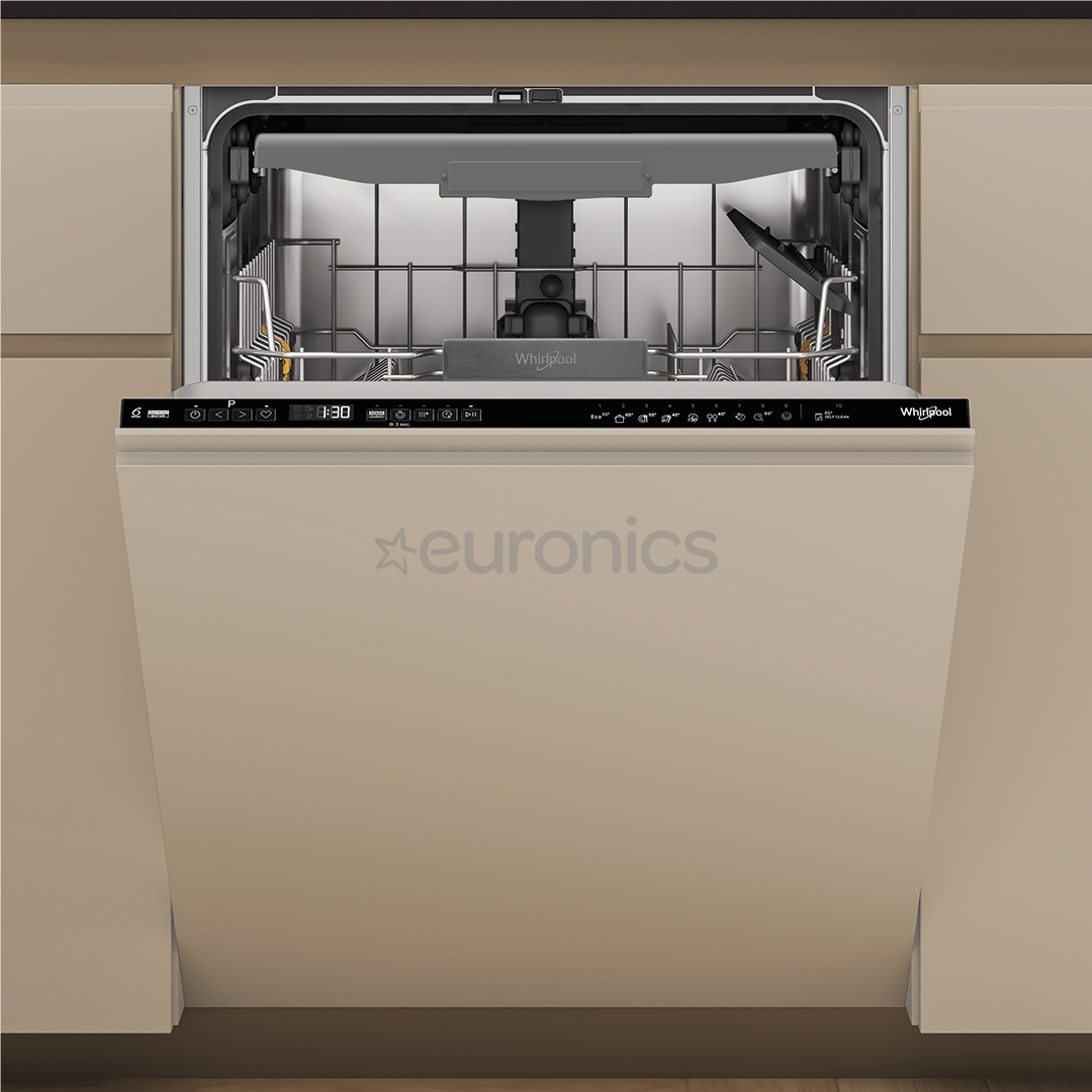 Whirlpool, 6th Sense, 16 комплектов посуды, ширина 60 см - Интегрируемая посудомоечная машина