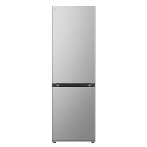 LG, NoFrost, 344 L, height 186 cm, silver - Refrigerator GBV3100EPY.APYQEUZ