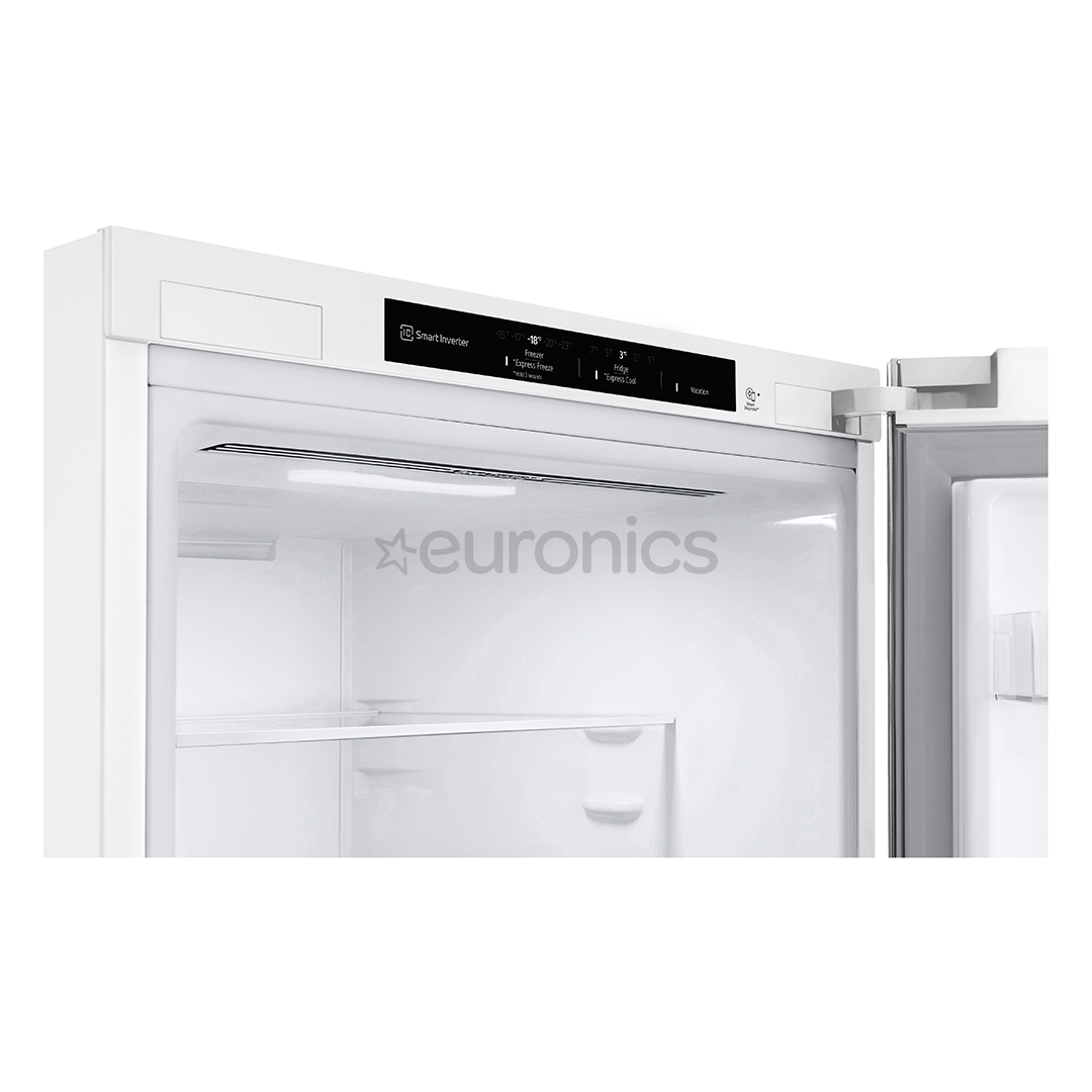 LG NatureFRESH, NoFrost, 344 л, высота 186 см, белый - Холодильник