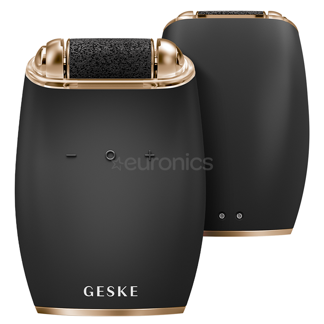 Geske SmartAppGuided, 7-in1, grey - Electric pumice foot smoothing roller
