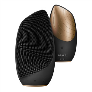 Geske Sonic Thermo Facial Brush, 6-ühes, hall - Multifunktsionaalne näohooldusseade