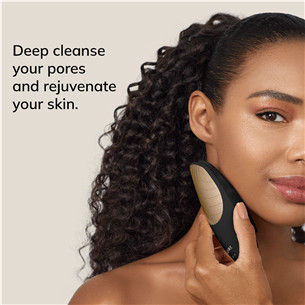 Geske Sonic Thermo Facial Brush, 6-ühes, hall - Multifunktsionaalne näohooldusseade