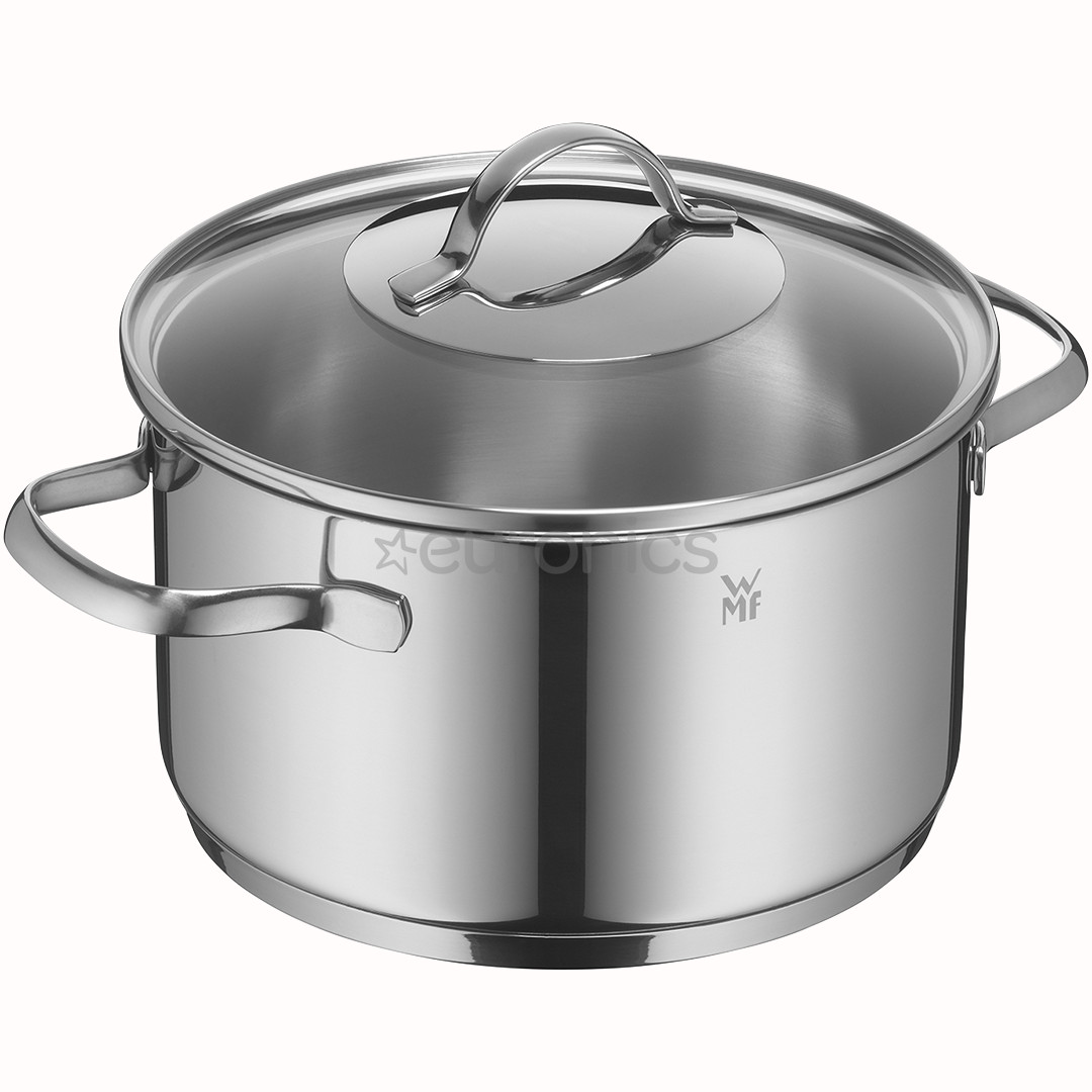 WMF Provence Plus, 20 cm, capacity 3.3 L, stainless steel - Soup Pot with lid