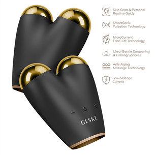 Geske SmartAppGuided, 6-ühes, hall - Mikrovooluga näo tõstmise seade