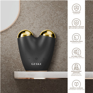 Geske SmartAppGuided, 6-ühes, hall - Mikrovooluga näo tõstmise seade