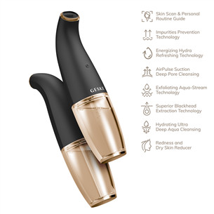 Geske SmartAppGuided, 8 в 1, серый - Прибор для очищения лица Aqua-Stream