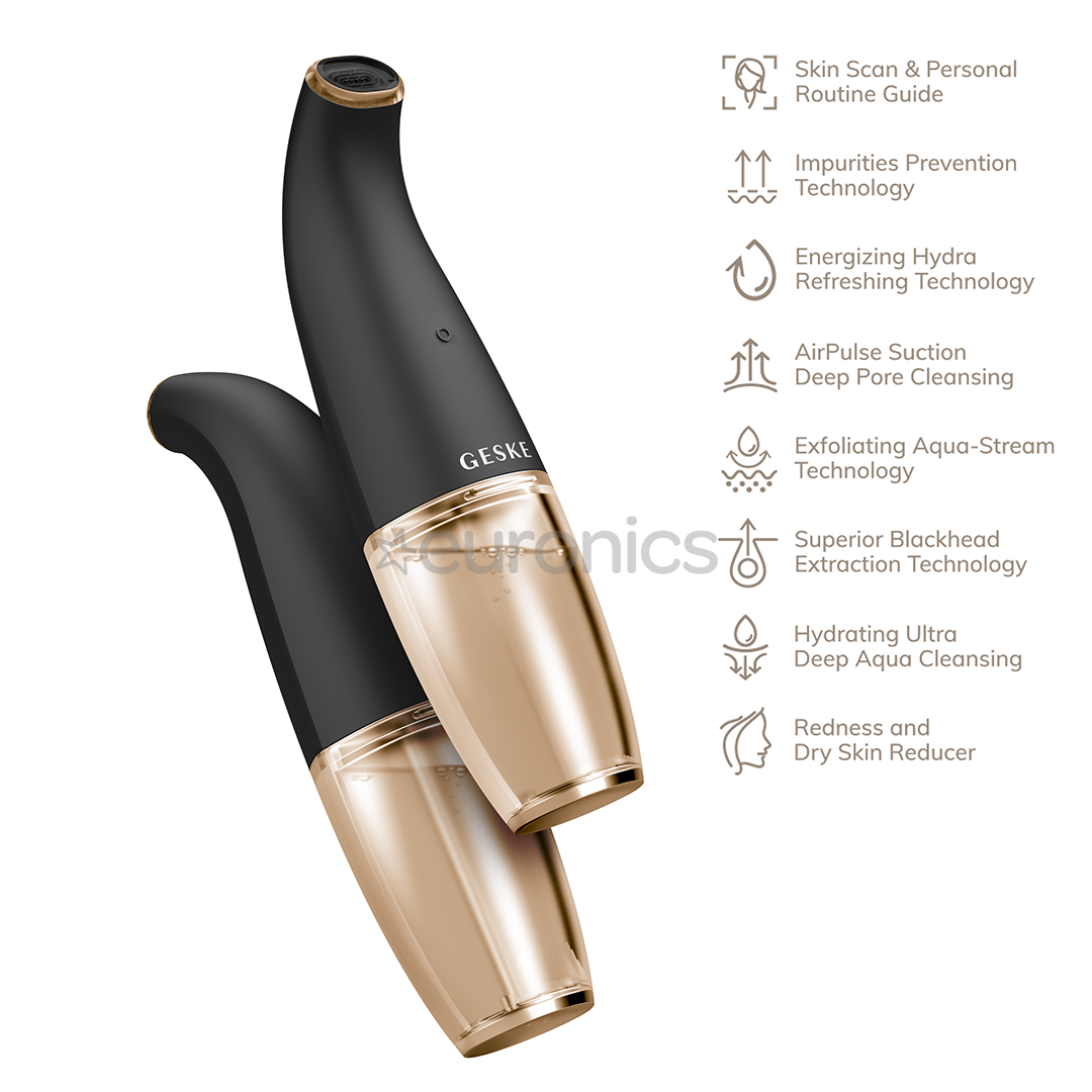 Geske SmartAppGuided, 8 в 1, серый - Прибор для очищения лица Aqua-Stream