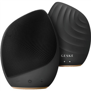Geske Sonic Facial Brush, 5-ühes, hall - Näopuhastushari