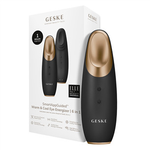 Geske SmartAppGuided, Warm & Cool Eye Energizer, 6-ühes, hall - Silmaümbruse masseerija