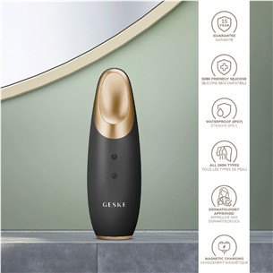 Geske SmartAppGuided, Warm & Cool Eye Energizer, 6-ühes, hall - Silmaümbruse masseerija