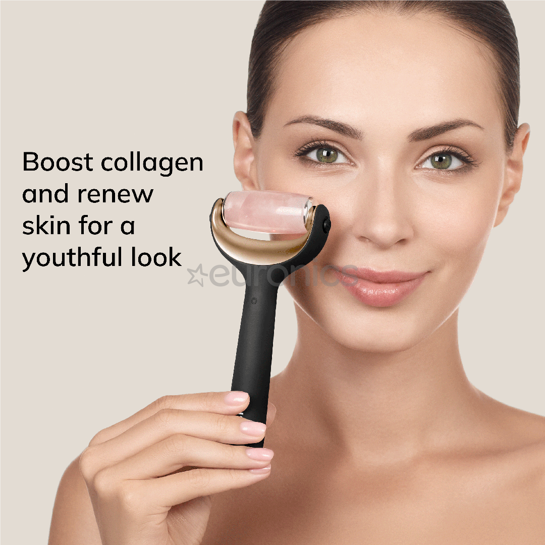 Geske MicroNeedle Face & Body Roller | 9 in 1, grey - Facial skincare device