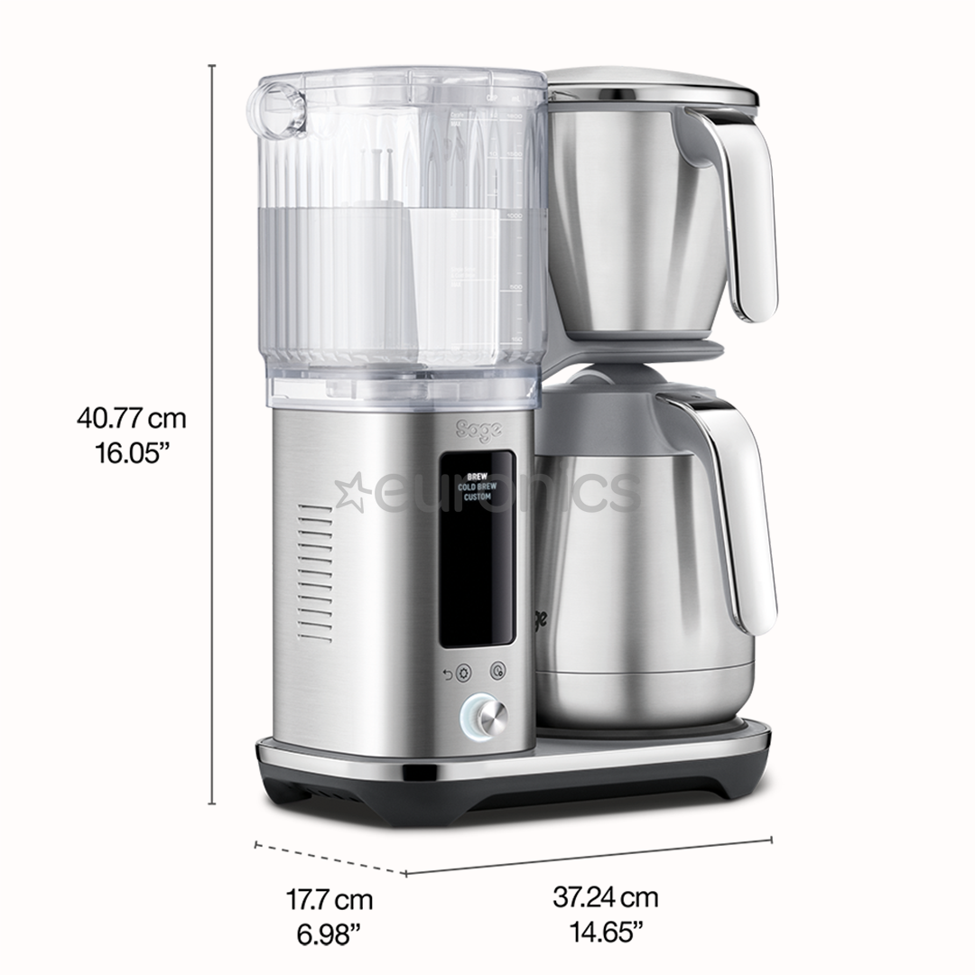 Sage the Luxe Brewer Thermal, 1,8 л, нерж. сталь - Кофемашина