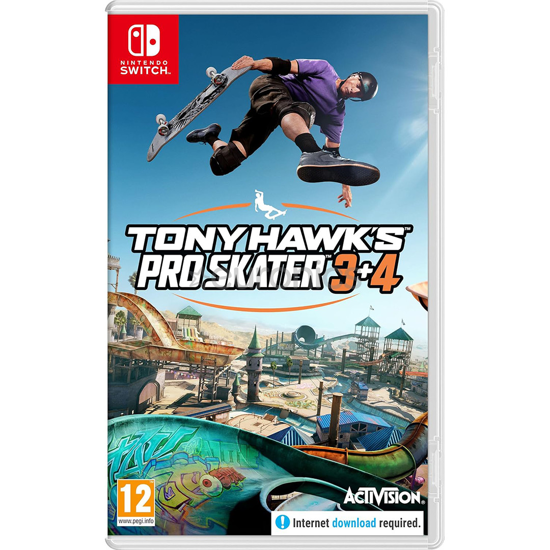 Tony Hawk's Pro Skater 3+4, Nintendo Switch - Mäng
