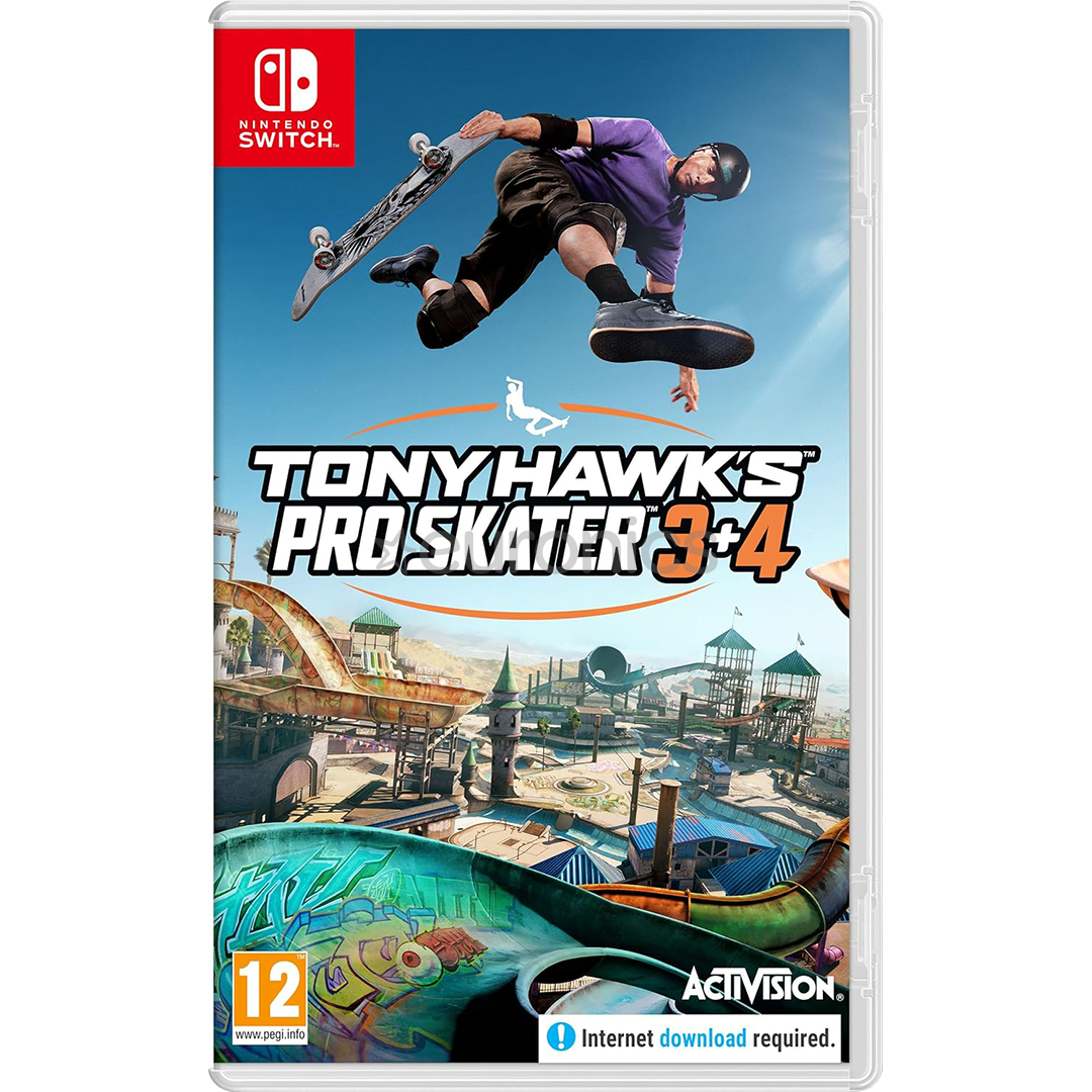 Tony Hawk's Pro Skater 3+4, Nintendo Switch - Game