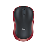 Logitech M185, red - Wireless mouse