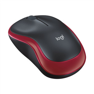Logitech M185, red - Wireless mouse