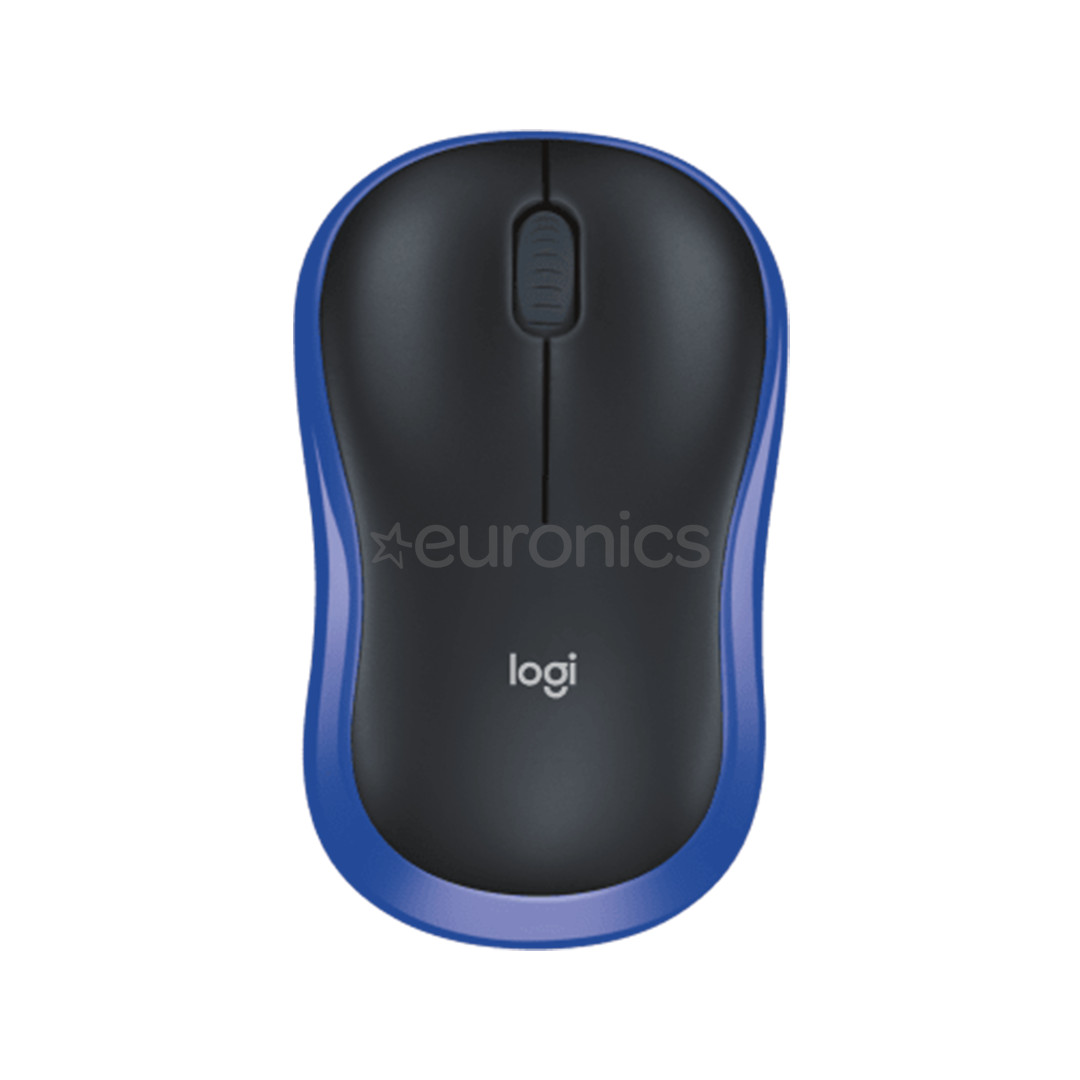 Logitech M185, blue - Wireless mouse