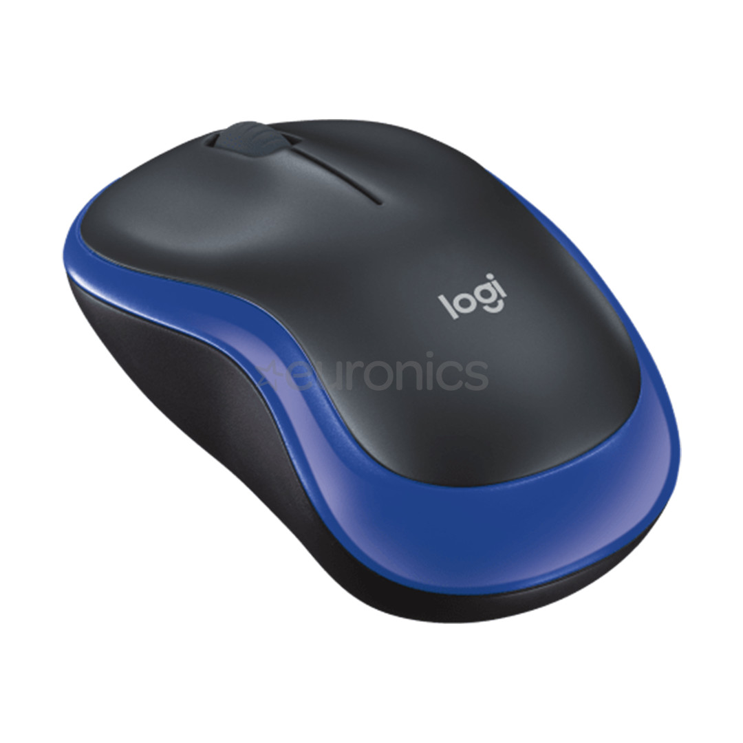 Logitech M185, blue - Wireless mouse