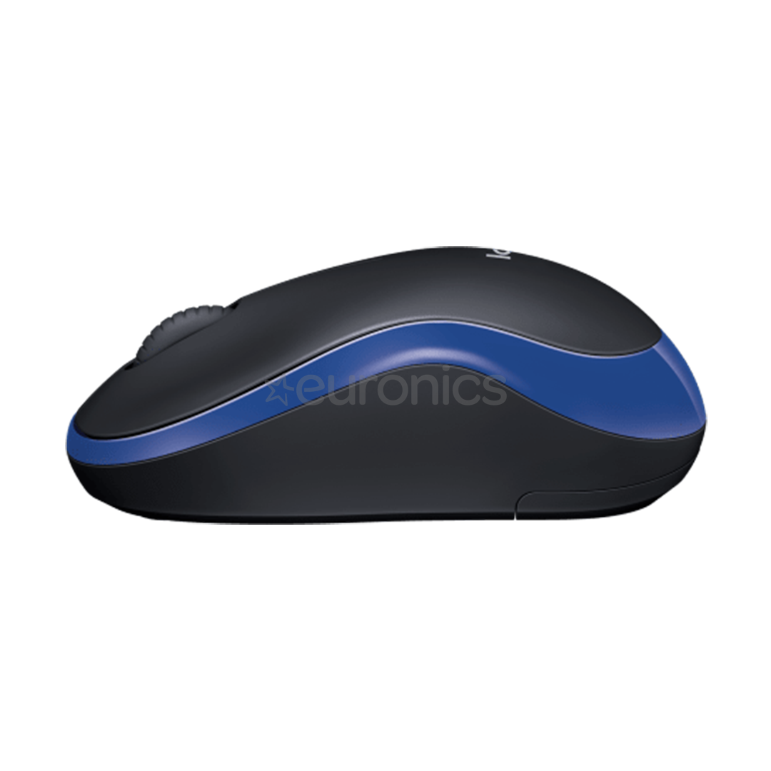 Logitech M185, синий - Беспроводная мышь