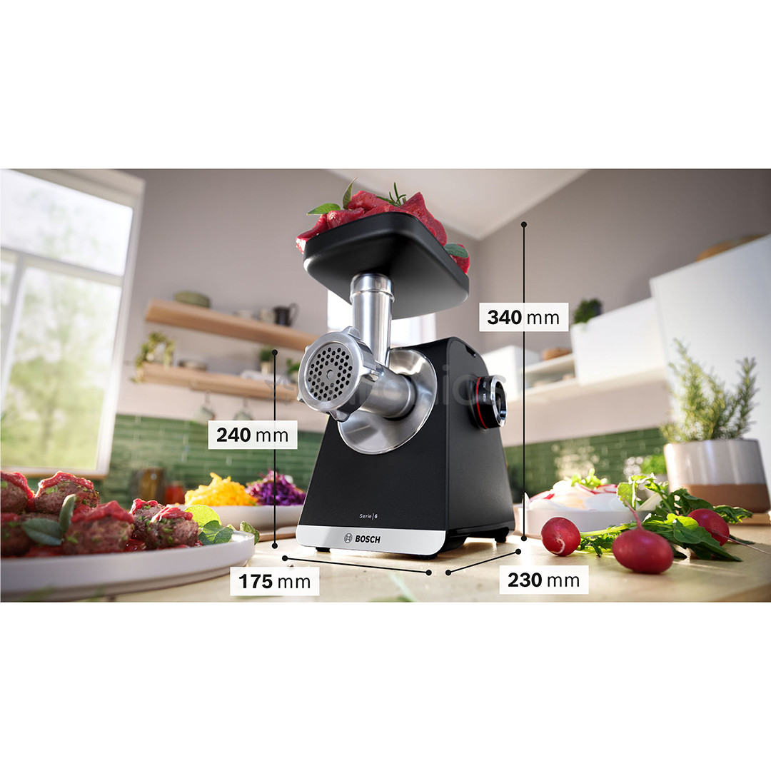 Bosch MultiPower, Seeria 6, 2100 W, must - Hakklihamasin