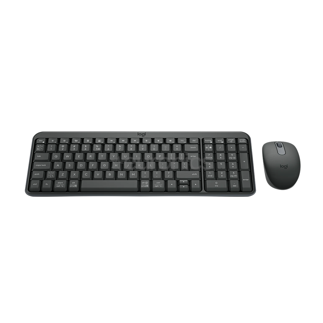 Logitech MK250 Compact, Bluetooth, SWE, черный - Беспроводной десктоп