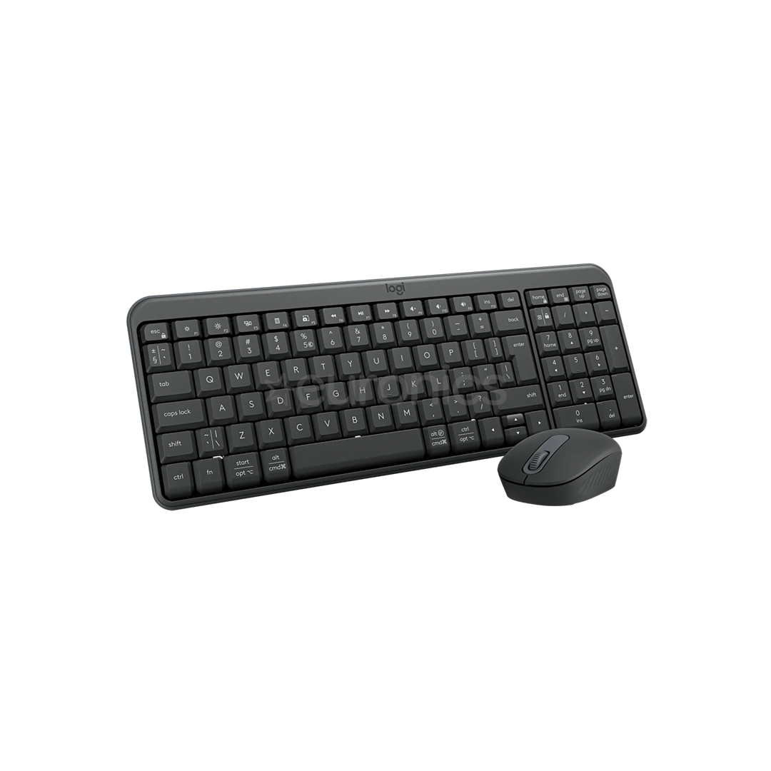 Logitech MK250 Compact, Bluetooth, SWE, черный - Беспроводной десктоп
