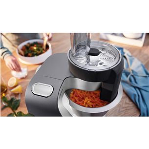 Bosch MUM5, Series 4, 1000 Вт, серебристый - Кухонный комбайн
