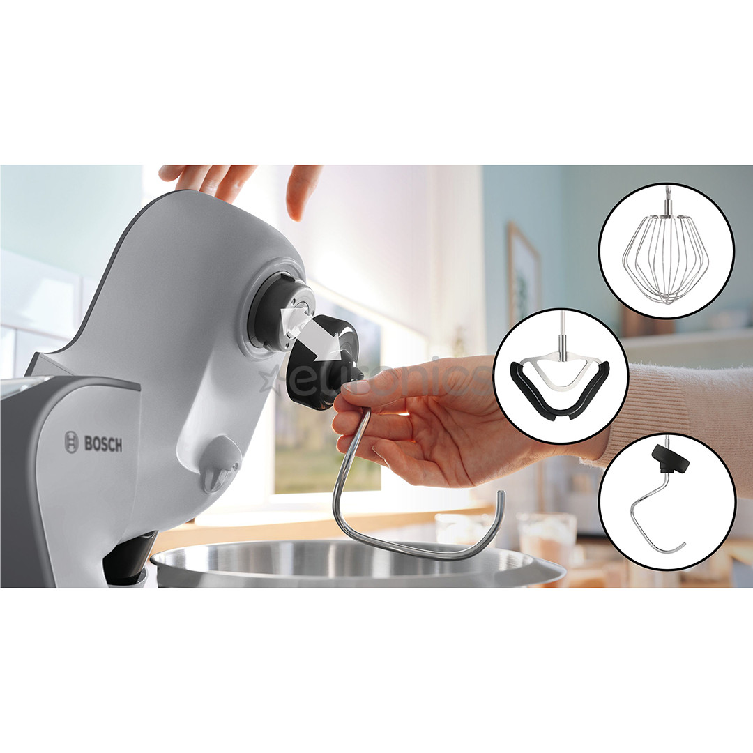 Bosch MUM5, Series 4, 1000 W, silver - Kitchen machine