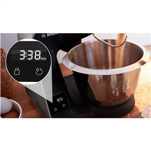 Bosch MUM5, Series 4, 1000 Вт, темно-серебристый - Кухонный комбайн