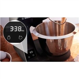 Bosch MUM5, Seeria 4, 1000 W, tumehõbe - Köögikombain