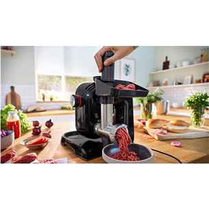 Bosch MUM5, Seeria 4, 1000 W, tumehõbe - Köögikombain