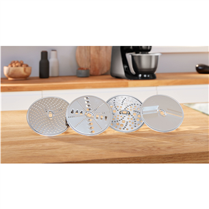 Bosch MUM5, Seeria 4, 1000 W, tumehõbe - Köögikombain
