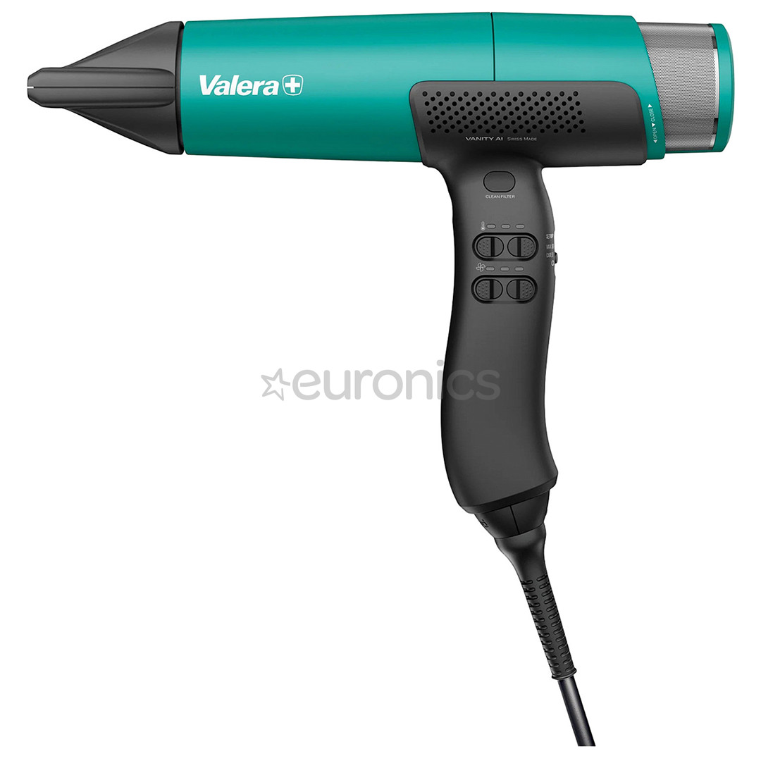 Valera VanityCare AI Emerald Pulse, 2000 W, roheline - Föön