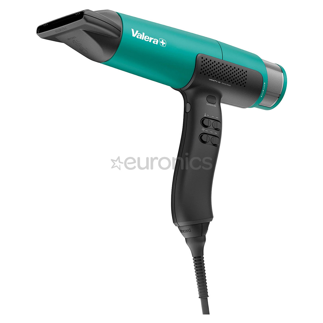 Valera VanityCare AI Emerald Pulse, 2000 W, roheline - Föön