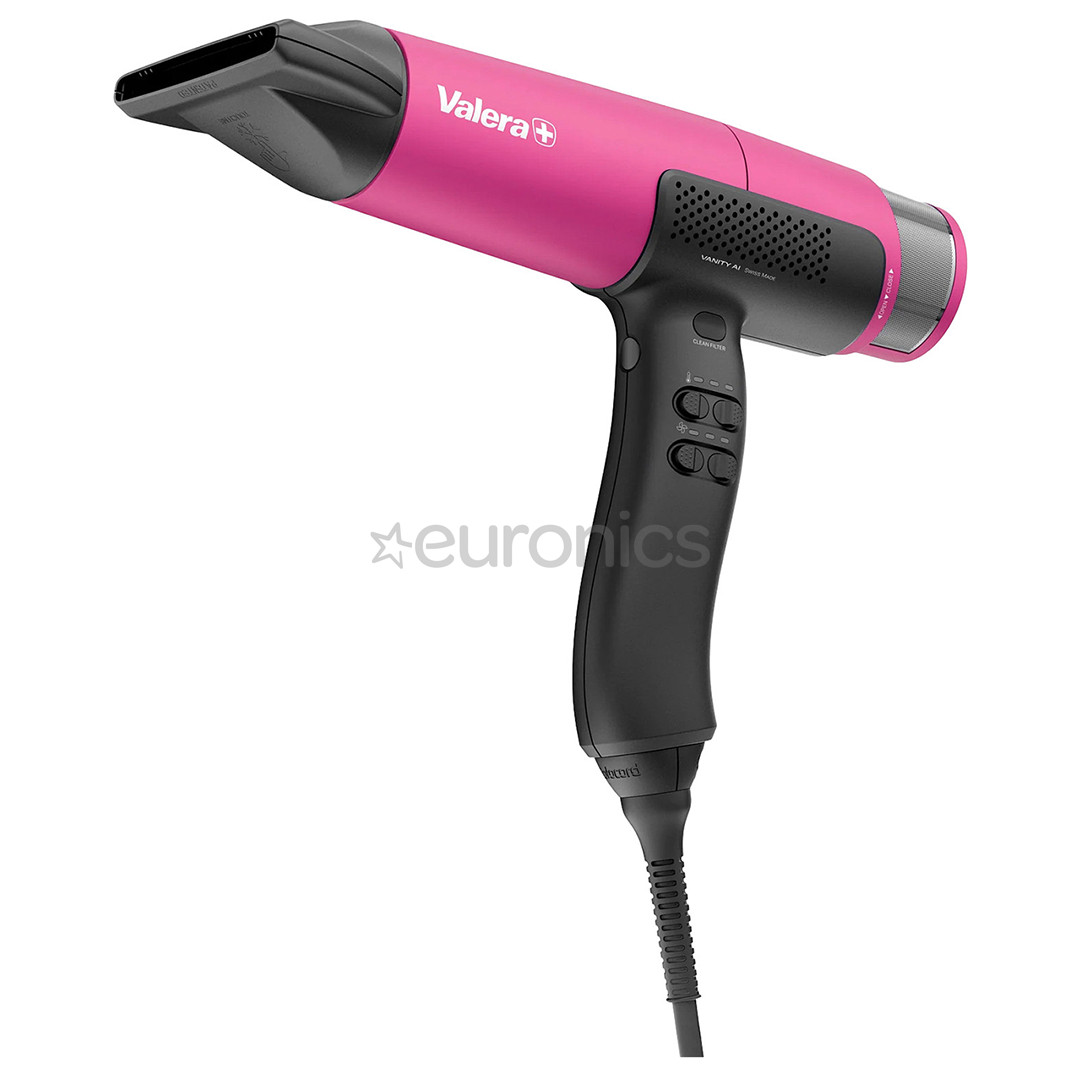 Valera VanityCare AI Magenta Blaze, 2000 W, roosa - Föön