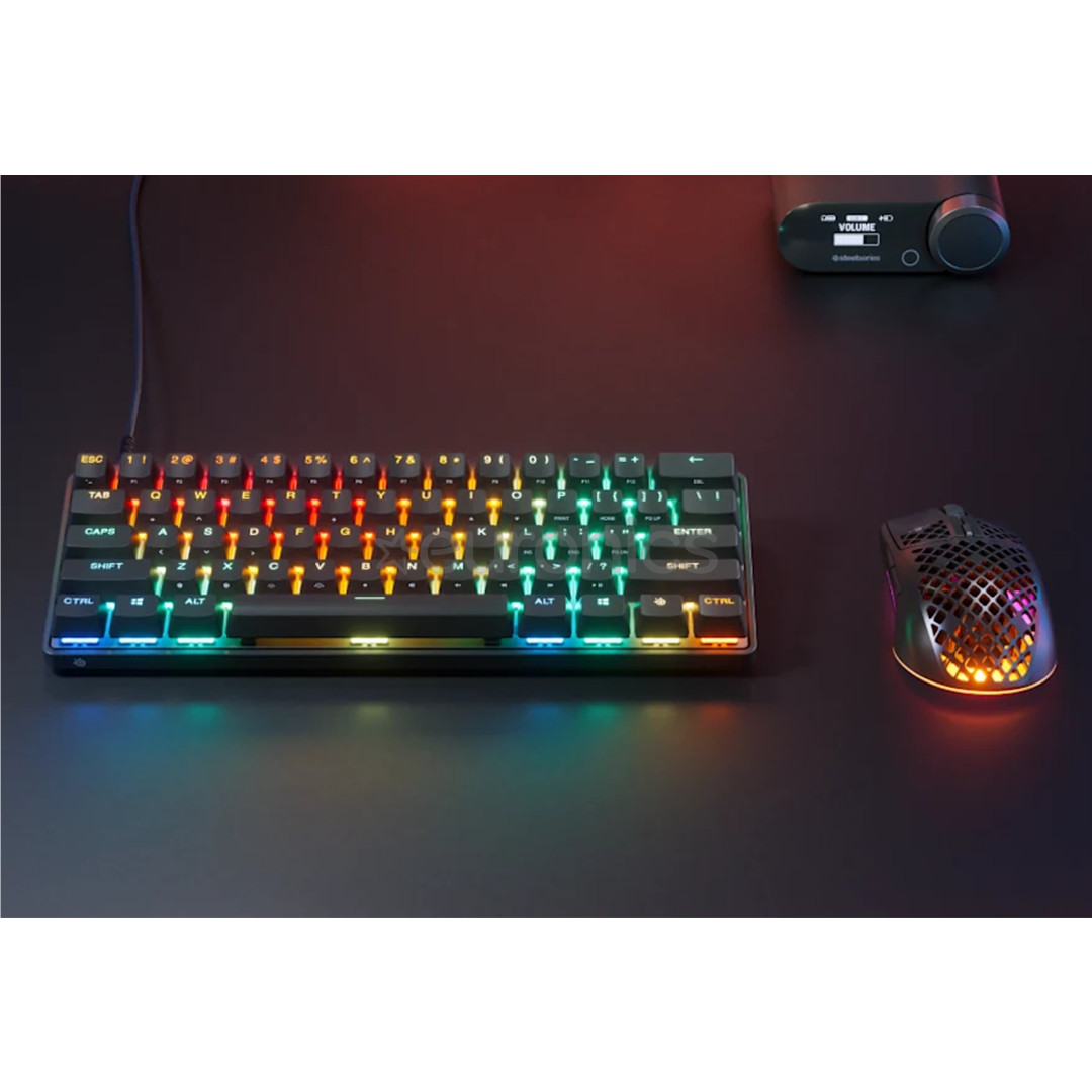 Steelseries Apex Pro Mini Gen 3, must - Klaviatuur