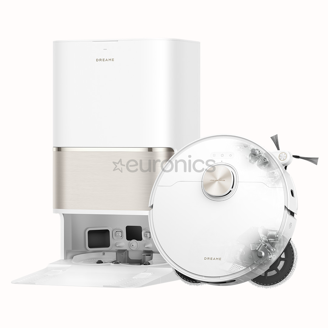 Dreame L50 Ultra, сухая и влажная уборка, белый - Робот-пылесос