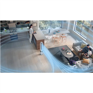 Dyson Purifier Cool Gen1, valge/nikkel - Õhupuhasti ja ventilaator