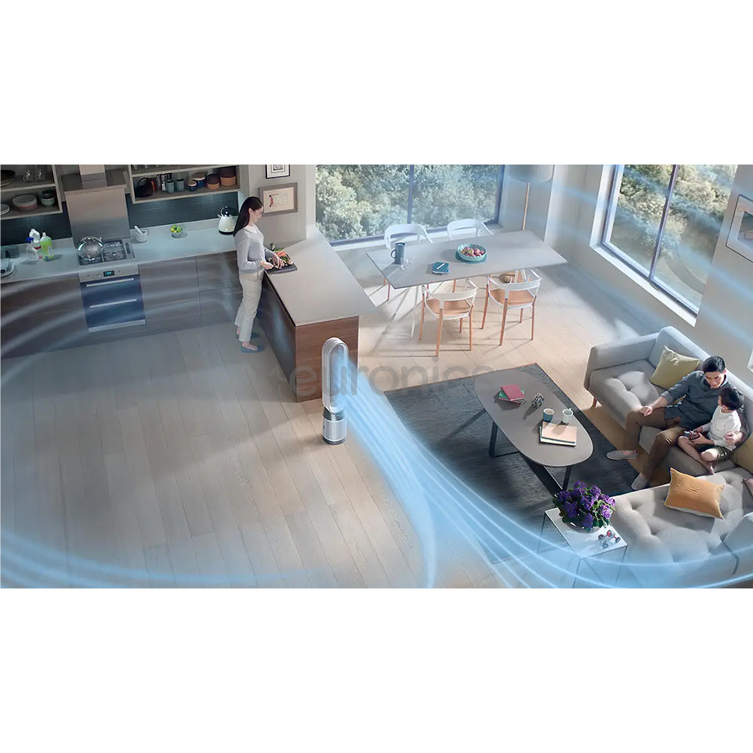 Dyson Purifier Cool Gen1, valge/nikkel - Õhupuhasti ja ventilaator