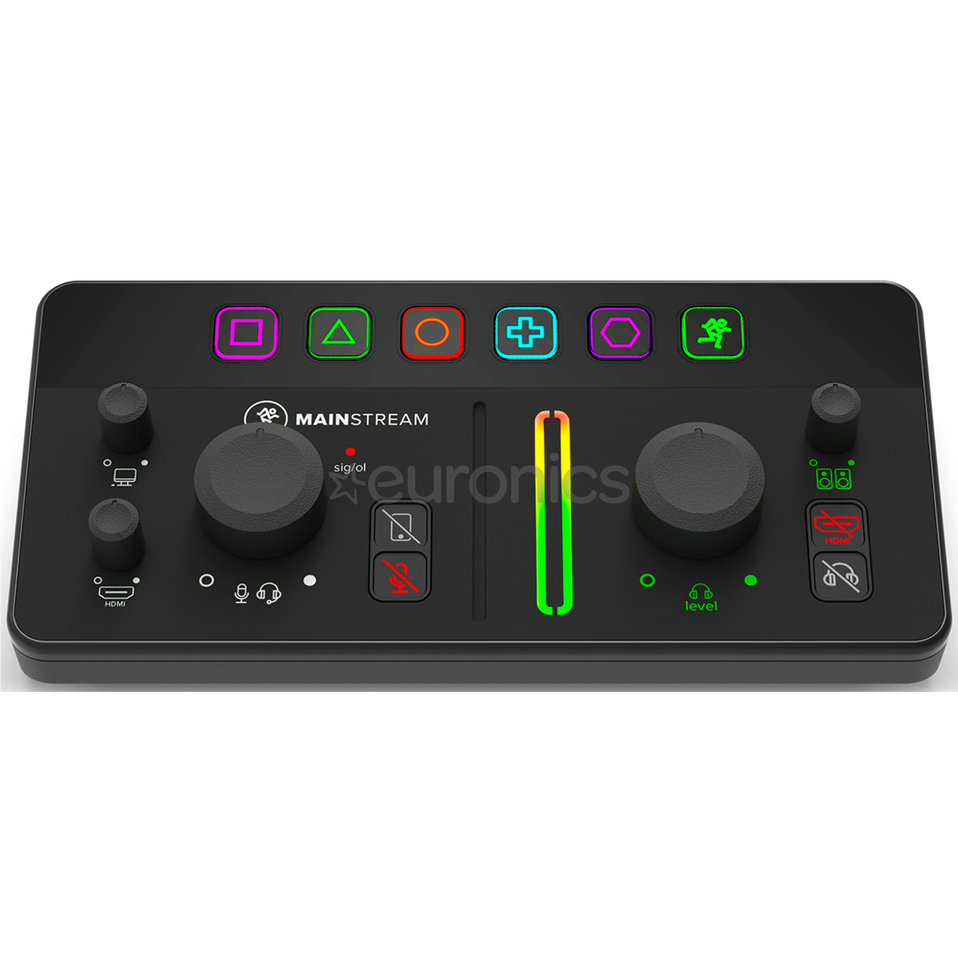 MACKIE MainStream, must - AV ühenduskaart