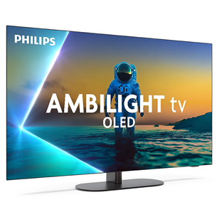 Philips OLED820, 55'', 4K UHD, OLED, tumehall - Teler