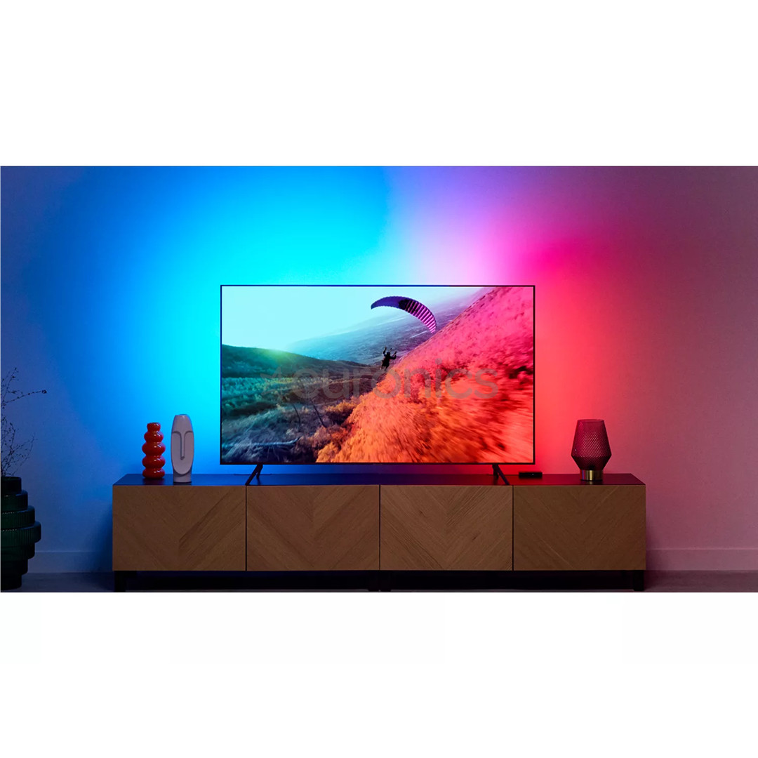 WiZ HDMI Sync Box with TV Backlight, 75"-85" TV, must - Nutikas LED valgusriba
