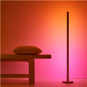 Wiz Pole Floor Light, RGBW, Bluetooth, valge - Nutivalgusti