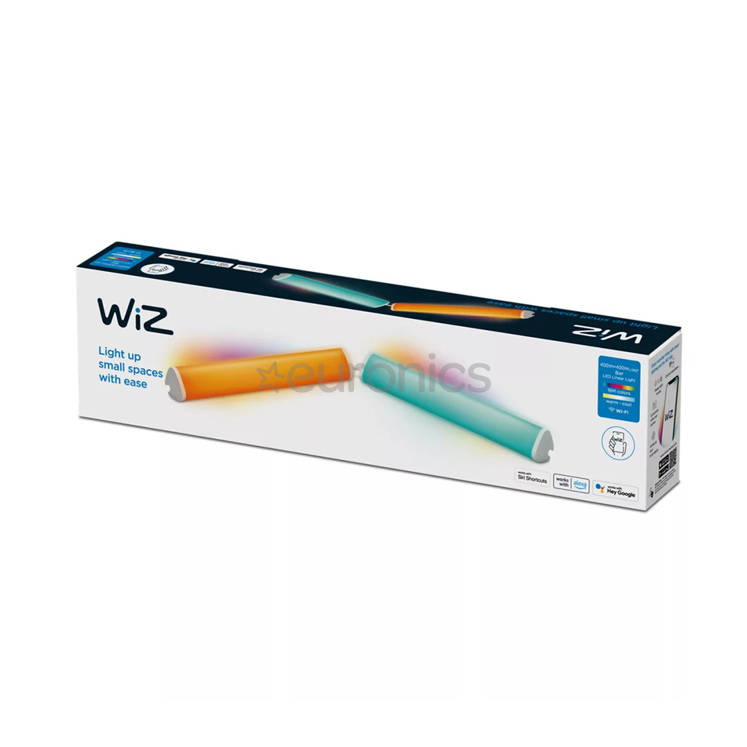 Wiz Bar Linear Light, RGBW, Bluetooth, 2 tk, valge - Nutivalgusti