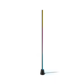 Wiz Gradient Floor Light, RGB, Bluetooth, Matter, must - Nutivalgusti