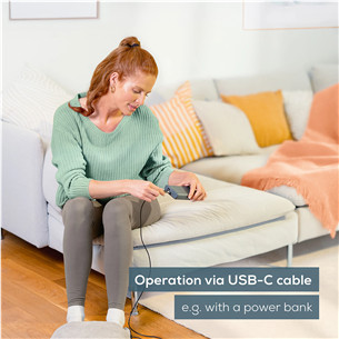 Beurer, grey - Foot massager