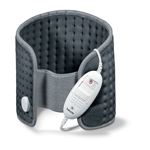 Beurer, HK 49 Cosy, 69x28 см, серый - Электрическая грелка для живота и спины