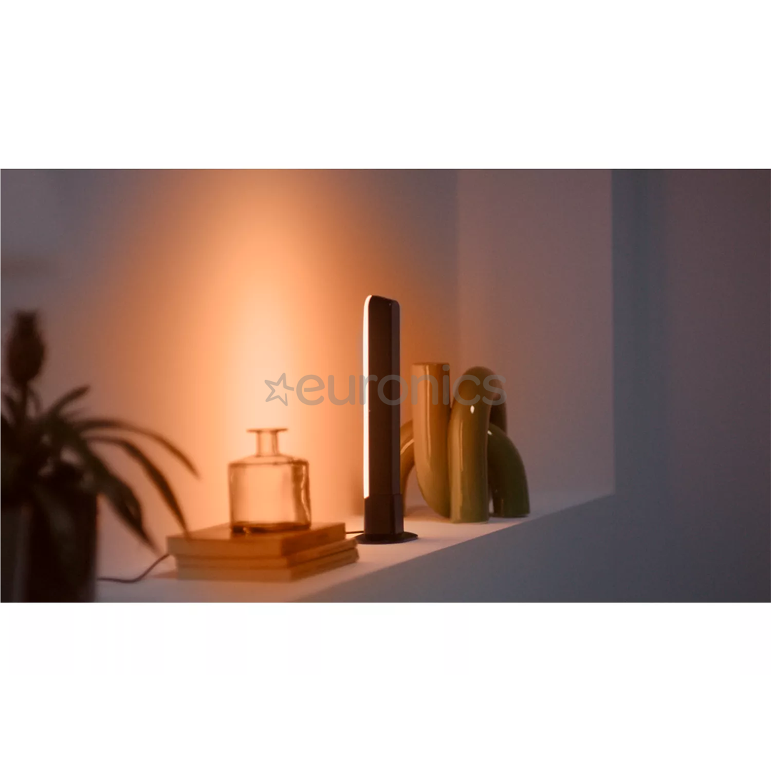 Wiz Gradient Light Bars, RGBIC, Bluetooth, Matter, must - Nutivalgusti