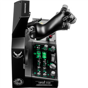 Thrustmaster Viper TQS Mission Pack, must - Lennusimulaatori komplekt